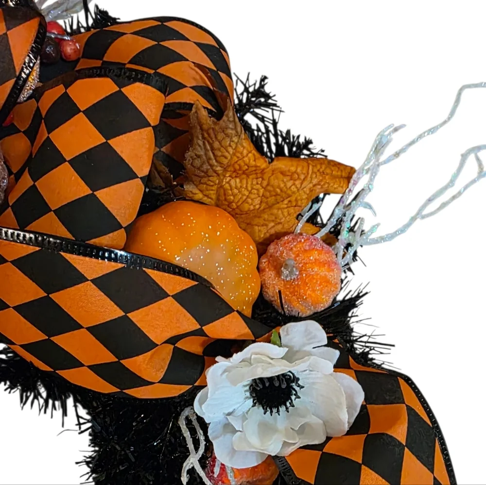 Fall Halloween Wreath 16
